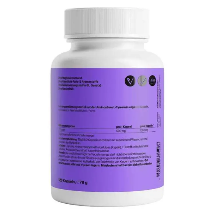 L-Tyrosine Caps, 120 St