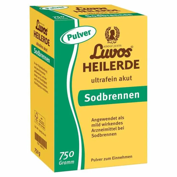 Luvos Heilerde ultrafein akut Sodbrennen Pulver, 750 g