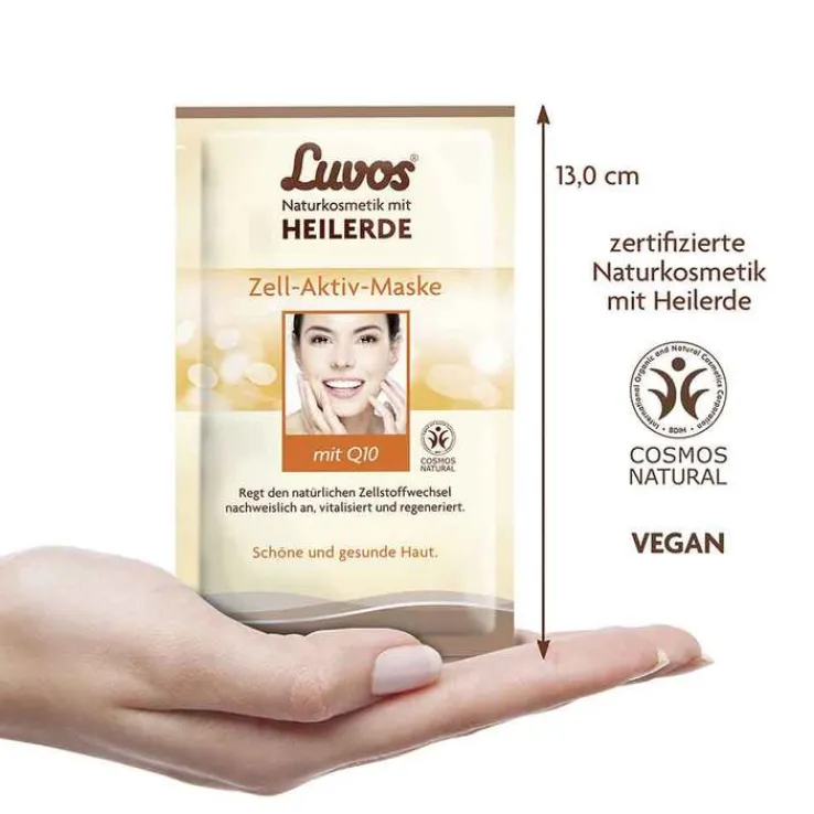 Luvos Heilerde Zell-Aktiv-Maske Naturkosmetik, 2X7.5 ml