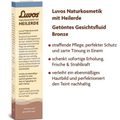 Luvos Naturkosmetik getöntes Gesichtsfluid bronze, 50 ml
