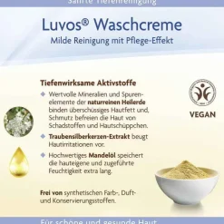 Luvos Naturkosmetik mit Heilerde Waschcreme, 100 ml