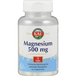 Magnesium 500 mg Tabletten, 60 St