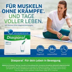 Magnesium Diasporal 300 mg Trinkgranulat, 100 St