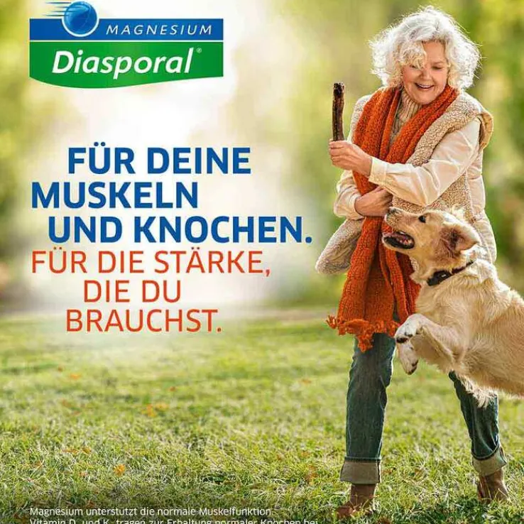 Magnesium Diasporal pro D3 + K2 Muskeln + Knochen direkt Direktgranulat, 30 St