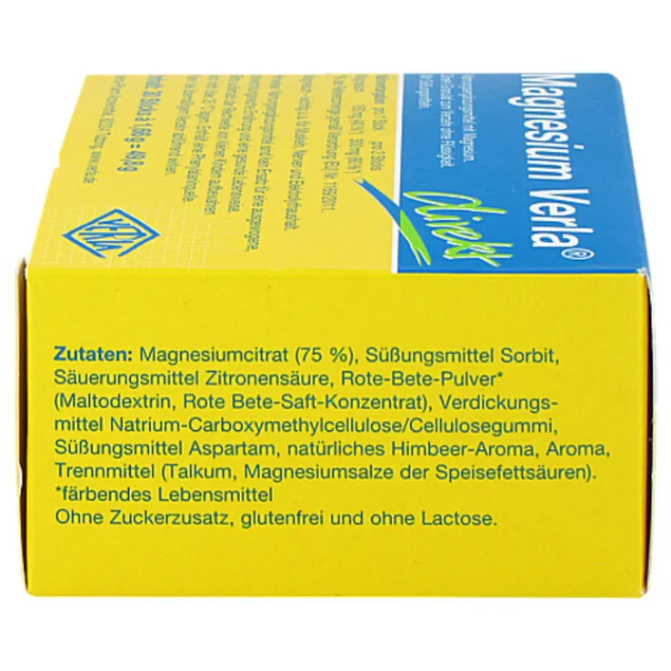 Magnesium Verla direkt Granulat Himbeere, 30 St