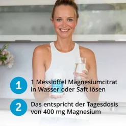 Magnesiumcitrat Vitalpulver, 200 g