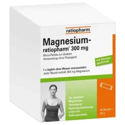 Magnesium-ratiopharm 300 mg Micro-Pellets, 40 St