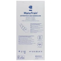 Manutrain Handgelenkbandage Größe 2 rechts schwarz, 1 St