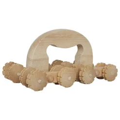Massageroller Holz mit Bügel + 8 Achsen, 1 St