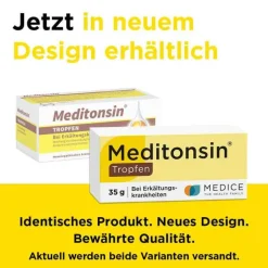 Meditonsin Tropfen bei Erkältung, 35 g