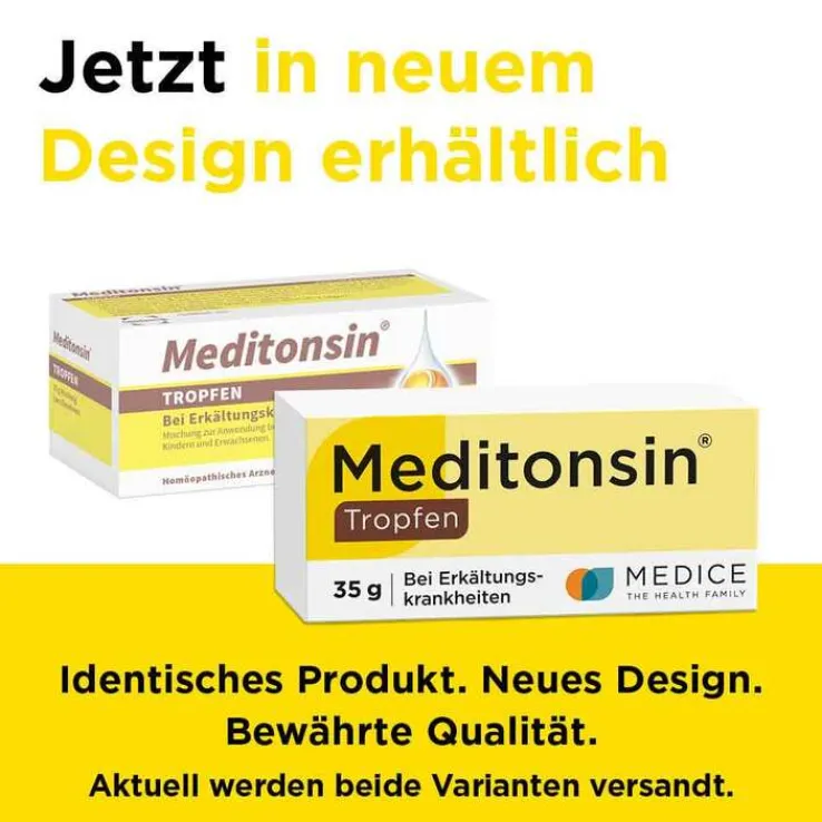 Meditonsin Tropfen bei Erkältung, 35 g