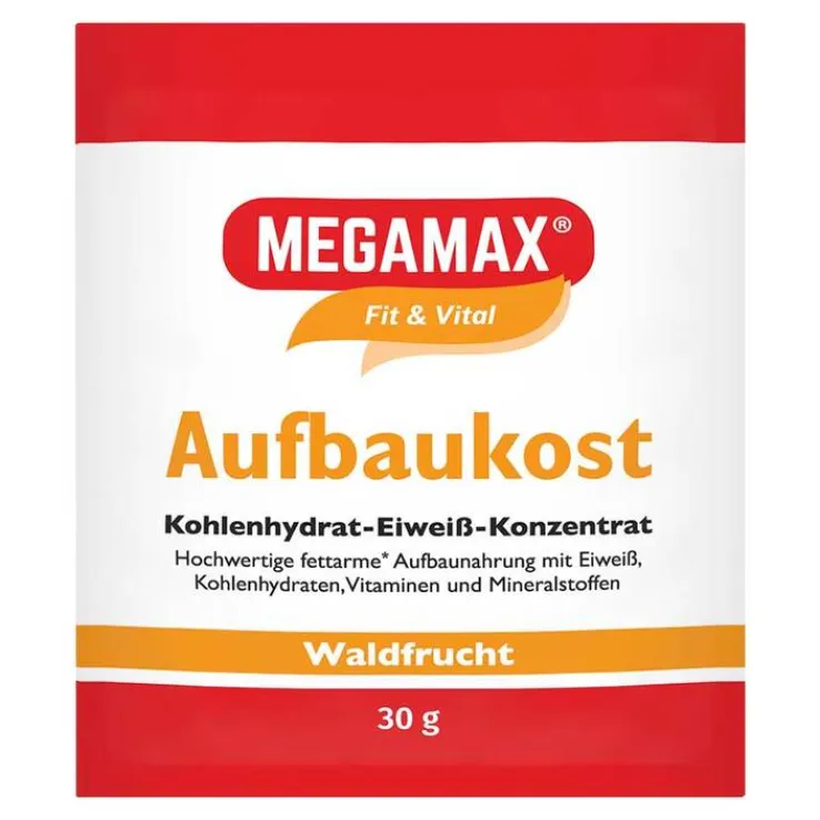 Megamax Aufbaukost Waldfrucht Pulver, 30 g