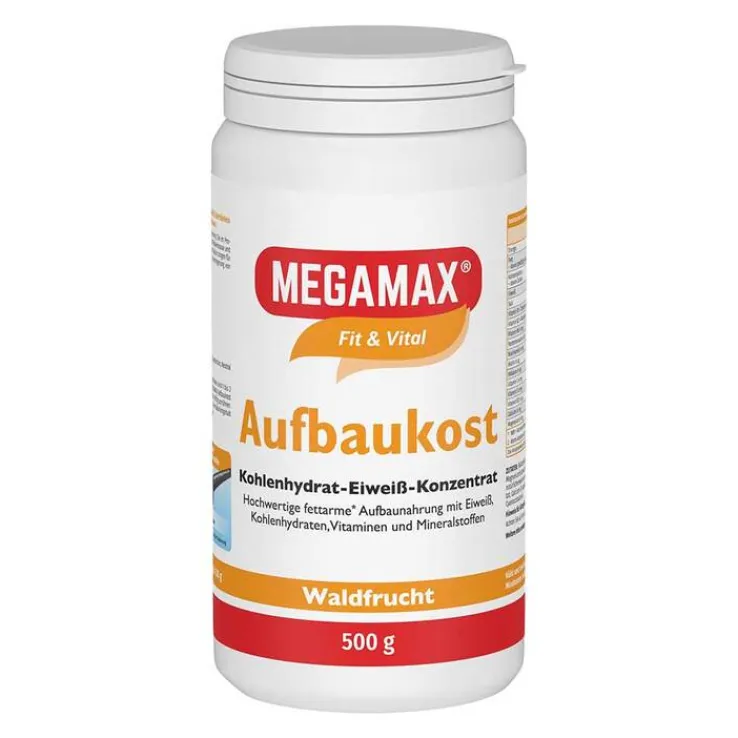 Megamax Aufbaukost Waldfrucht Pulver, 500 g