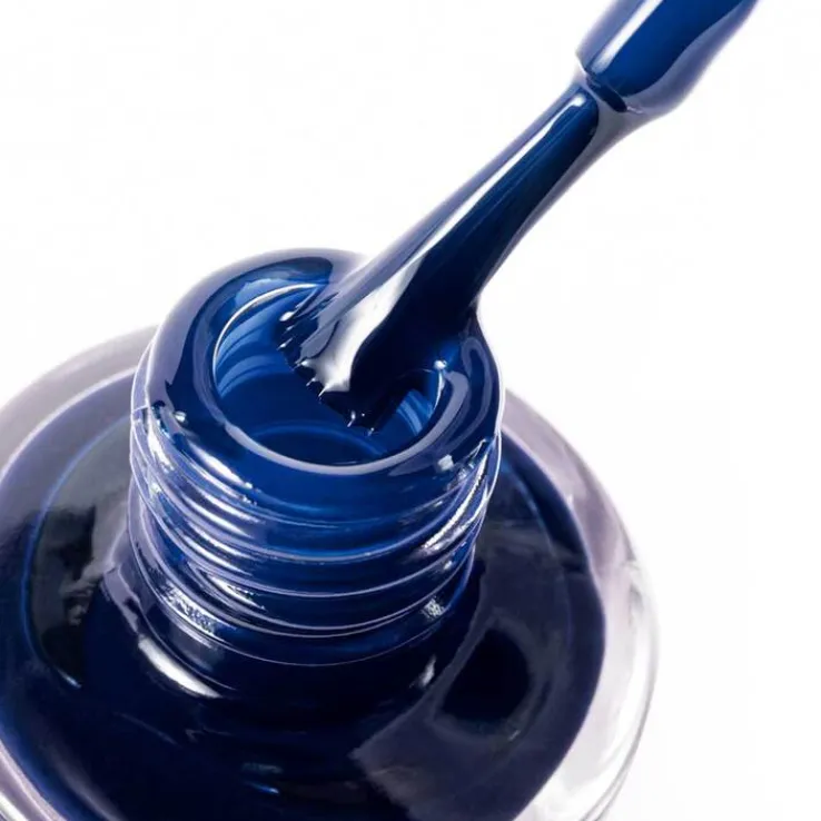 Meme Nagellack mit Silicium marineblau 09, 10 ml
