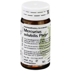 Mercurius solubilis Phcp Globuli, 20 g