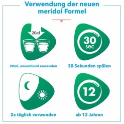Meridol sicherer Atem Mundspülung, 400 ml