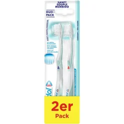 Meridol Zahnbürste sanft Doppelpack, 2 St