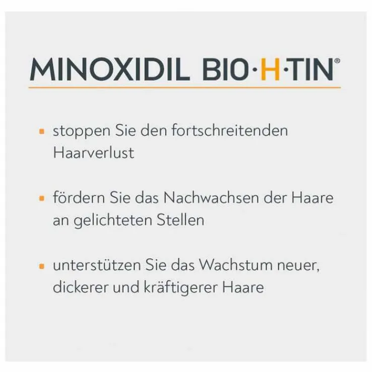 Minoxidil BIO-H-TIN-Pharma 20 mg/ml Spray für Frauen, 3X60 ml