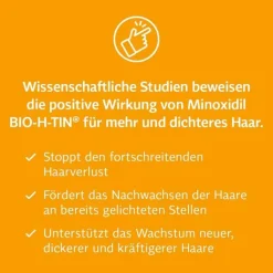 Minoxidil BIO-H-TIN-Pharma 50 mg/ml Spray für Männer, 3X60 ml