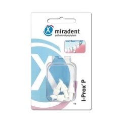 Miradent Ersatz Spitzbürsten I-Prox P weiß soft, 4 St