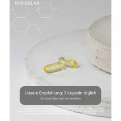 Moleqlar Qmega high Dose Omega-3 Kapseln, 90 St