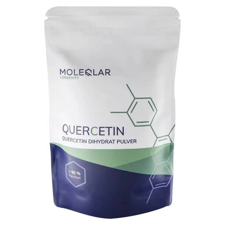 Moleqlar Quercetin Dihydrat Pulver, 60 g