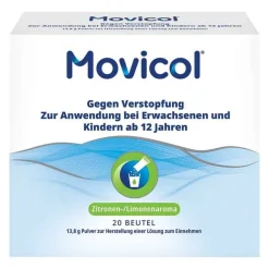 MOVICOL® Beutel Pulver – schnelle Hilfe bei Verstopfung, 20 St