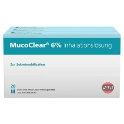 Mucoclear 6% Nacl Inhalationslösung, 60X4 ml
