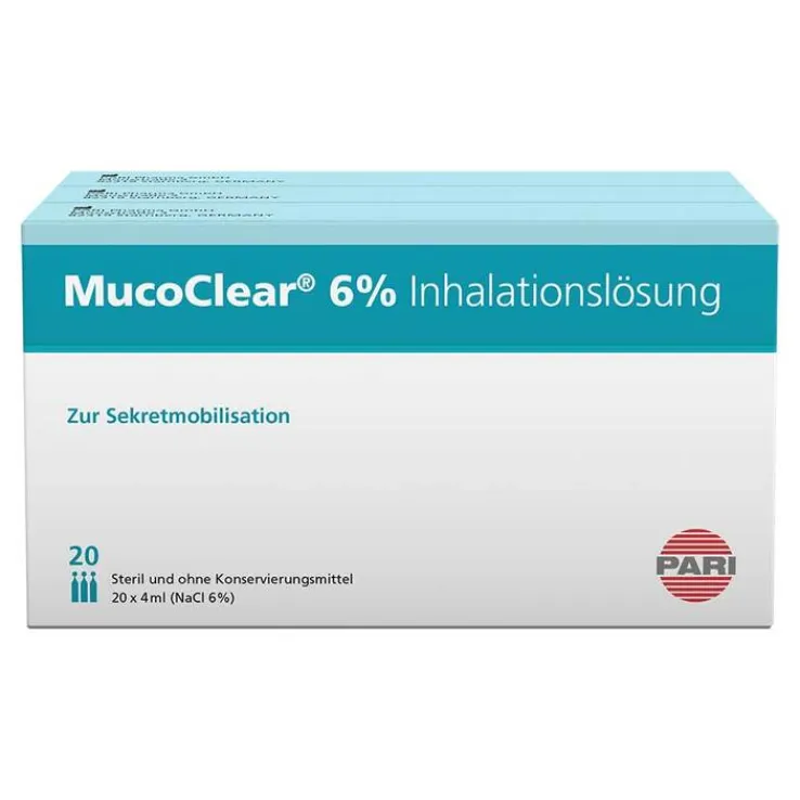 Mucoclear 6% Nacl Inhalationslösung, 60X4 ml