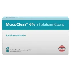 Mucoclear 6% Nacl Inhalationslösung, 20X4 ml