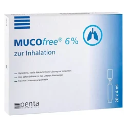 Mucofree 6% zur Inhalation, 20X4 ml