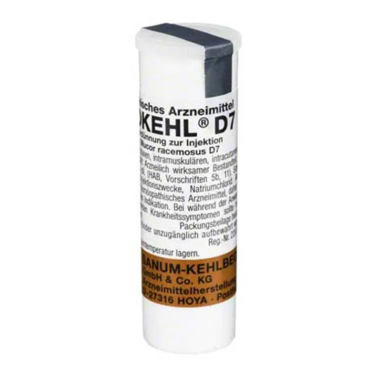 Mucokehl Ampullen D 7, 1X1 ml