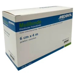 Mullbinden elastisch 4 m x 6 cm, 20 St