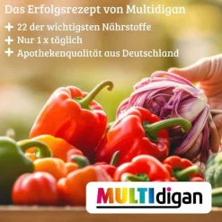 Multidigan Kapseln, 60 St