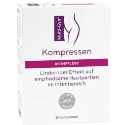 Multi-Gyn Kompressen für Wohlbefinden im Analbereich, 12 St