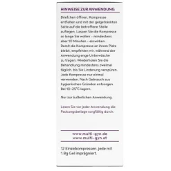 Multi-Gyn Kompressen für Wohlbefinden im Analbereich, 12 St