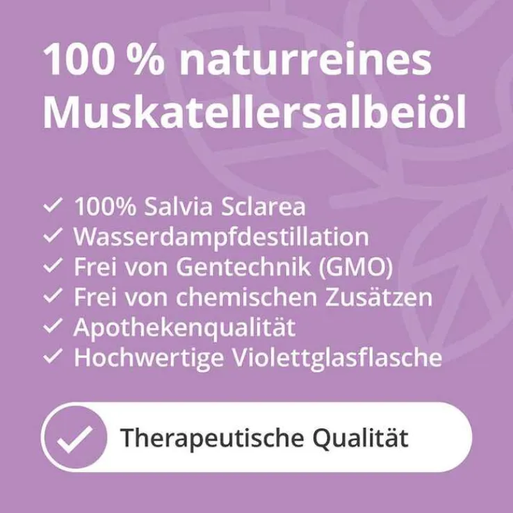 Muskatellersalbei Öl naturrein ätherisch, 10 ml