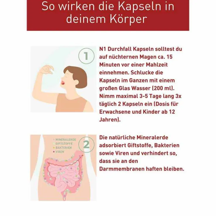 N1 Durchfall Kapseln, 30 St