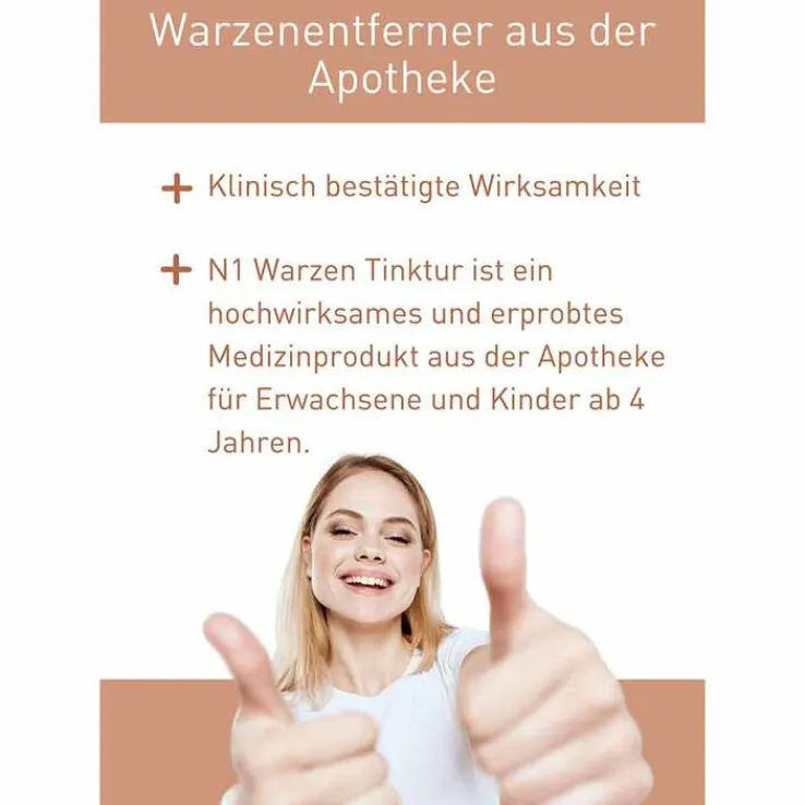 N1 Warzen Tinktur, 2 ml