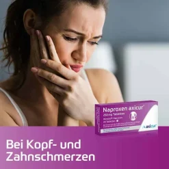Naproxen axicur® 250 mg Tabletten, 10 St