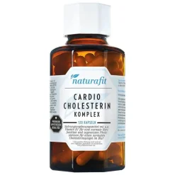 Naturafit Cardio Cholesterin Komplex Kapseln, 120 St