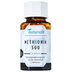 Naturafit Methionin 500 Kapseln, 60 St