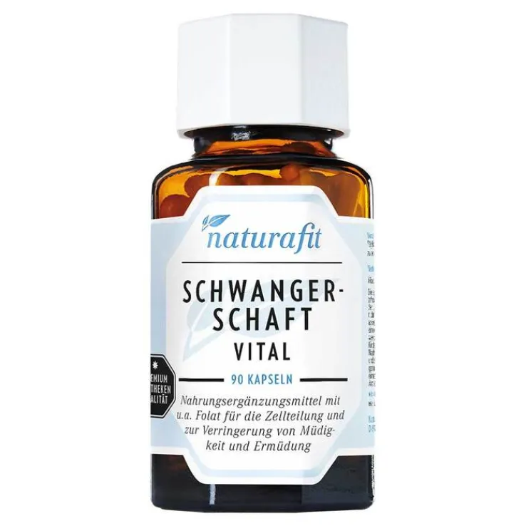 Naturafit Schwangerschaft Vital Kapseln, 90 St