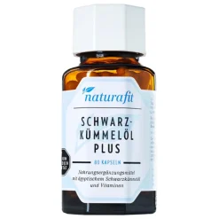 Naturafit Schwarzkümmel Öl Plus Kapseln, 80 St