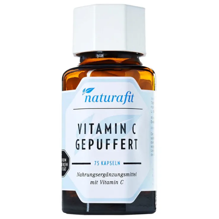 Naturafit Vitamin C gepuffert Kapseln, 75 St