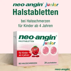 neo-angin® junior Halstabletten, 24 St
