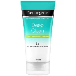 Neutrogena Deep Clean 2in1 Reinigung & Maske, 150 ml