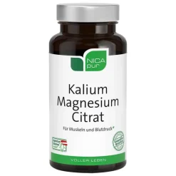 Nicapur Kalium Magnesium Citrat Kapseln, 60 St