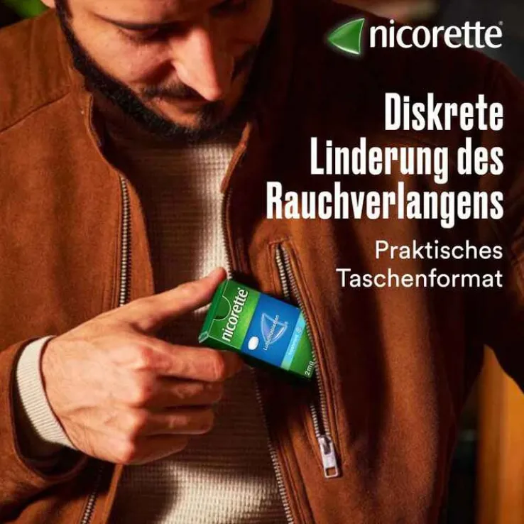Nicorette freshmint 2 mg Lutschtabletten gepresst, 40 St