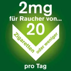 nicorette Kaugummi whitemint, 2 mg Nikotin, 30 St